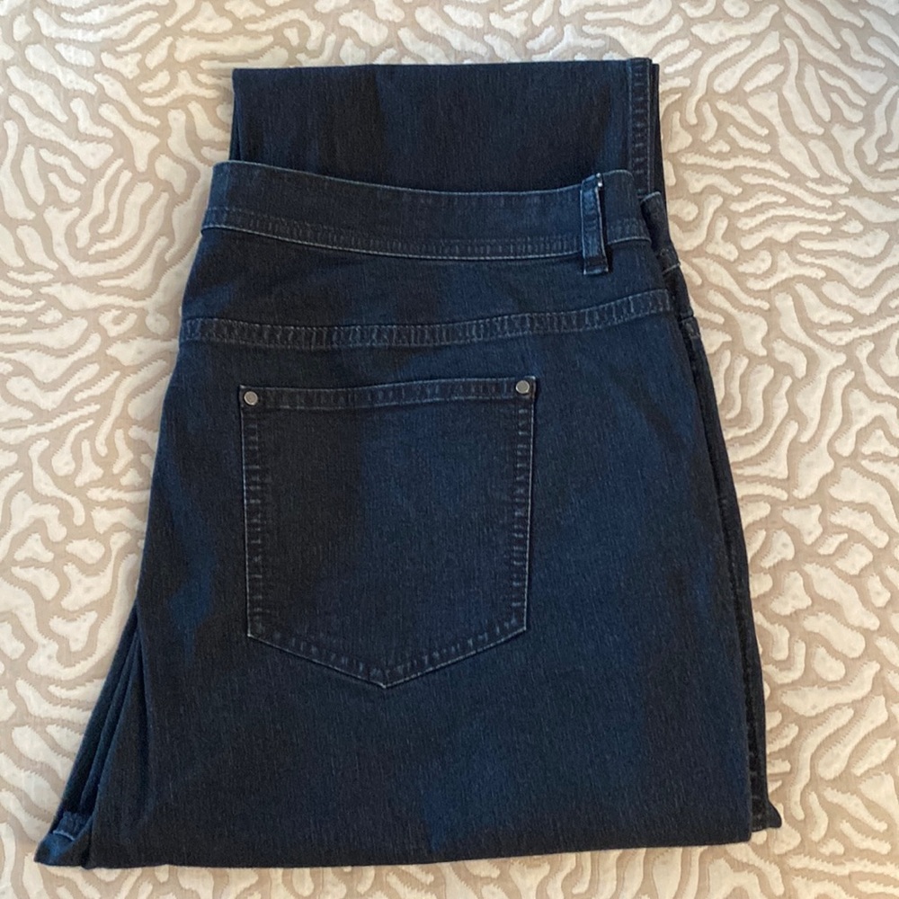 Lafayette 148 NY Dark Jeans Size 14